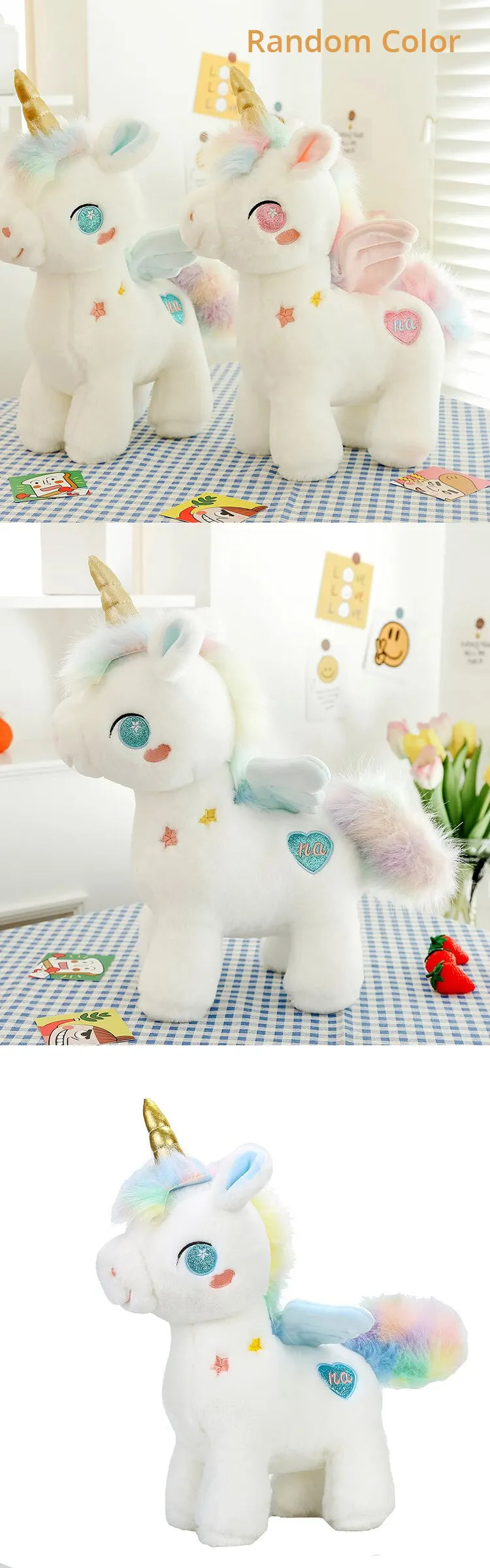 Poupée en peluche licorne fantastique 25CM