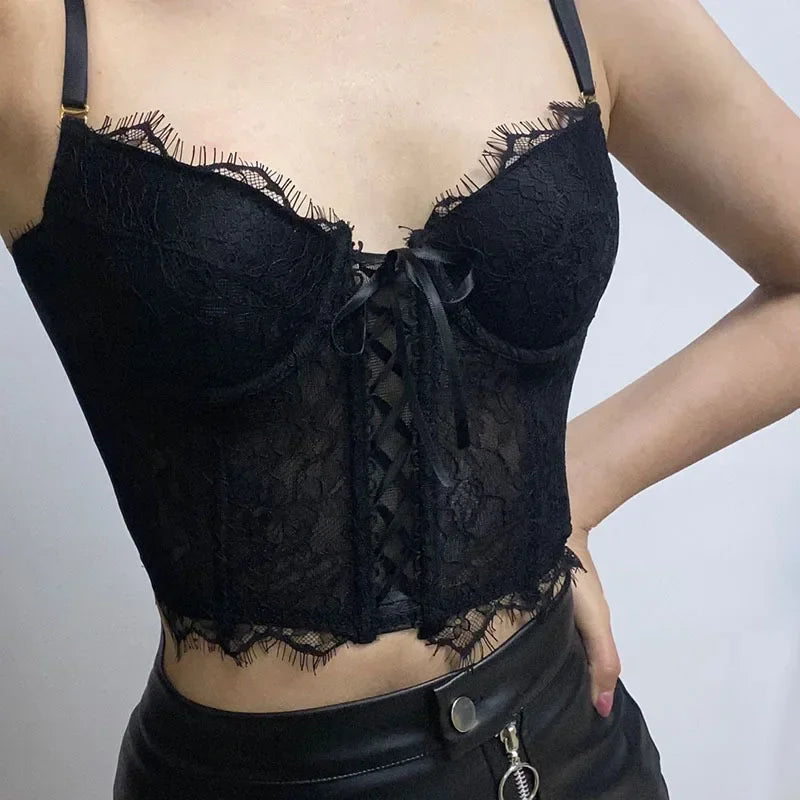 Noir Blossom Elegant Retro Lolita Corsets Collection: Captivating Vintage Beauty with Retro Style