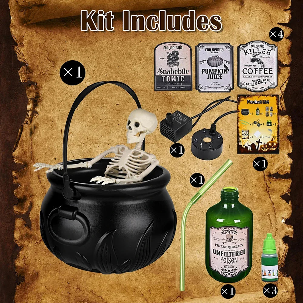 Ventayo – Halloween Witch Cauldron Decoration