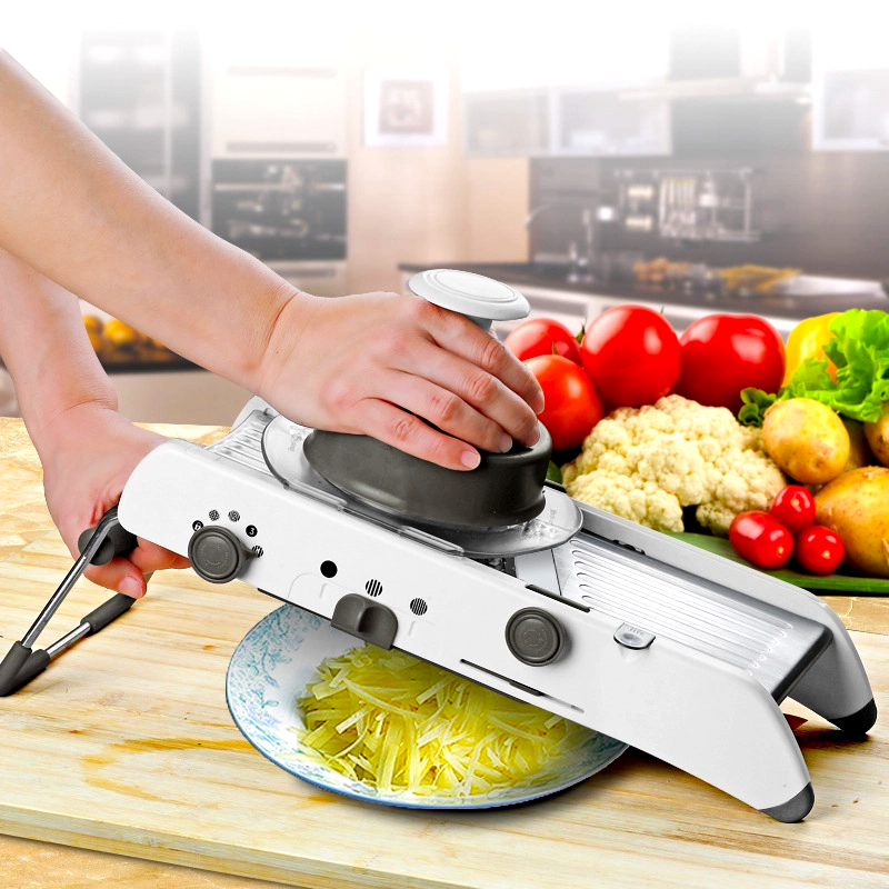 Premium 18-In-1 Vegetable And Fruit Food Mandoline Chopper Cutter And Slicer
