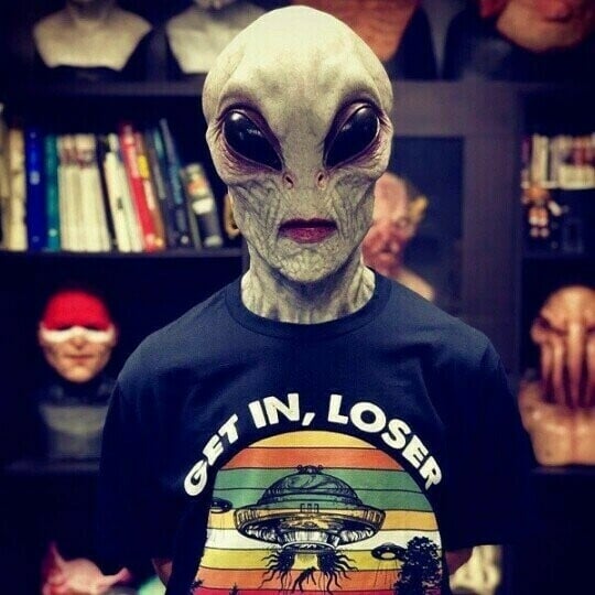 Ventayo – Alien Invasion Silicone Mask For Pranks & Parties