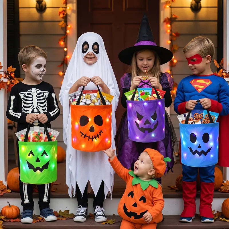 Ventayo – LED Halloween Candy Bucket Set