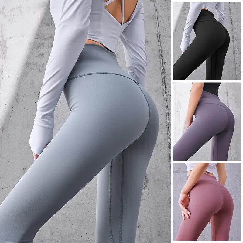 Fitness Seamless Female Legging Tummy Control Running Training Tights Leggings