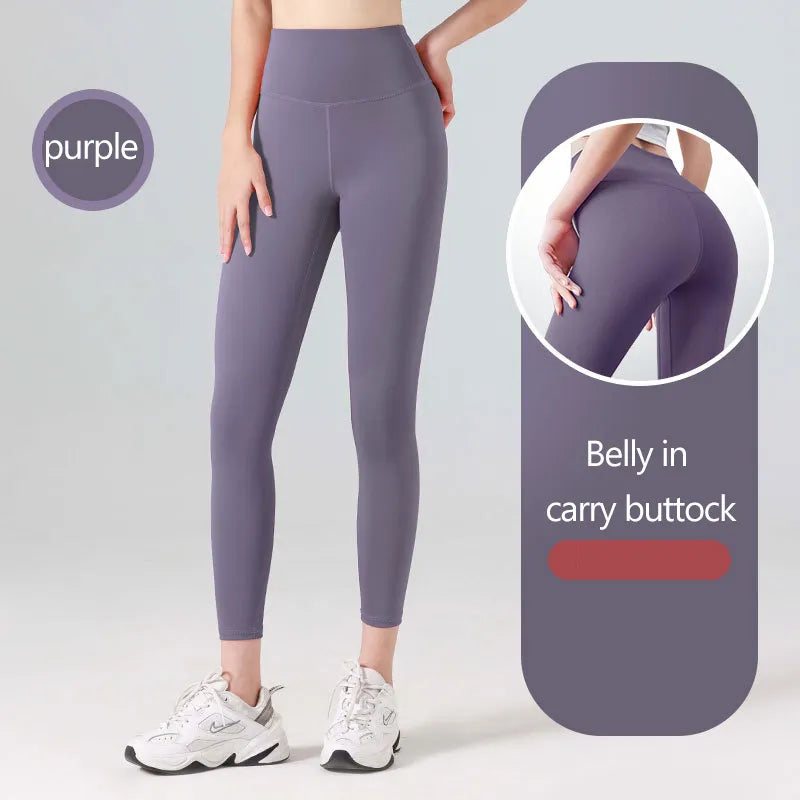 Fitness Seamless Female Legging Tummy Control Running Training Tights Leggings