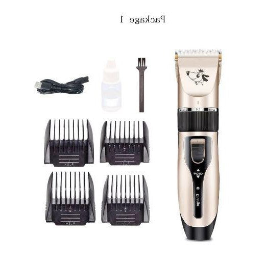 CleanPet- Noise-free design Pet hair clipper