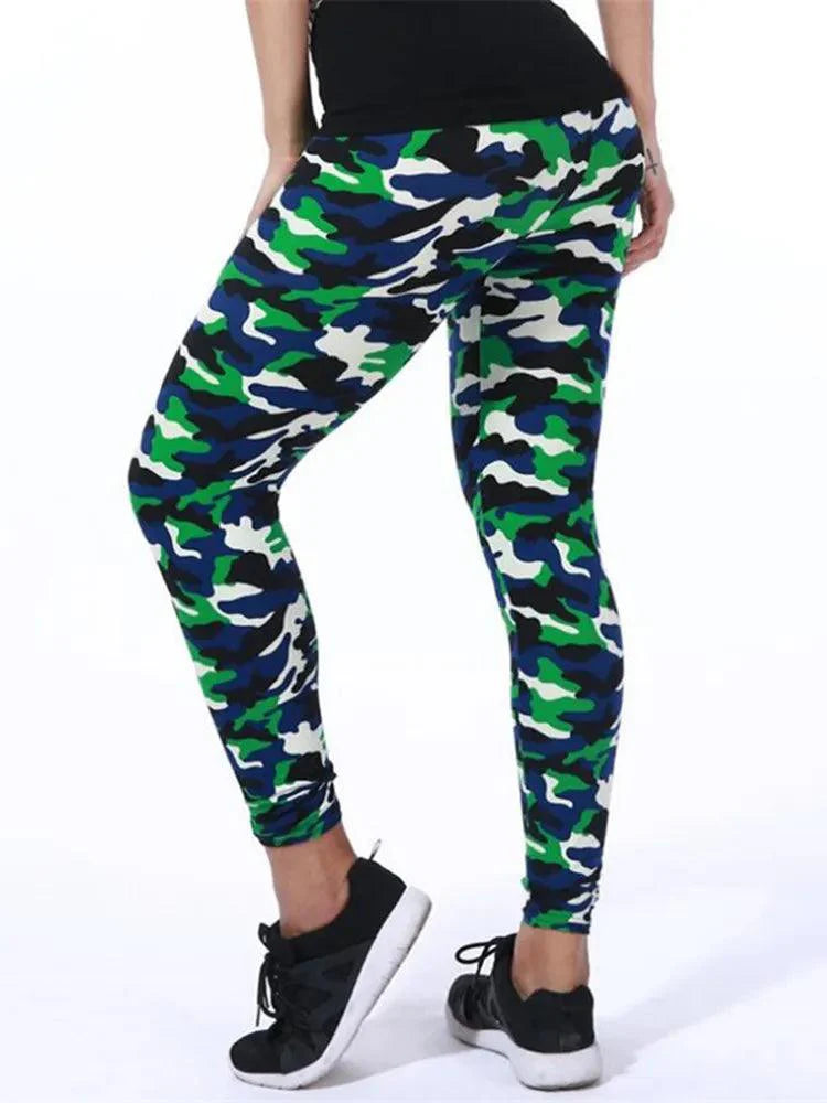 High Elastic Skinny Army Green Jegging Sport Pencil Pants Leggings