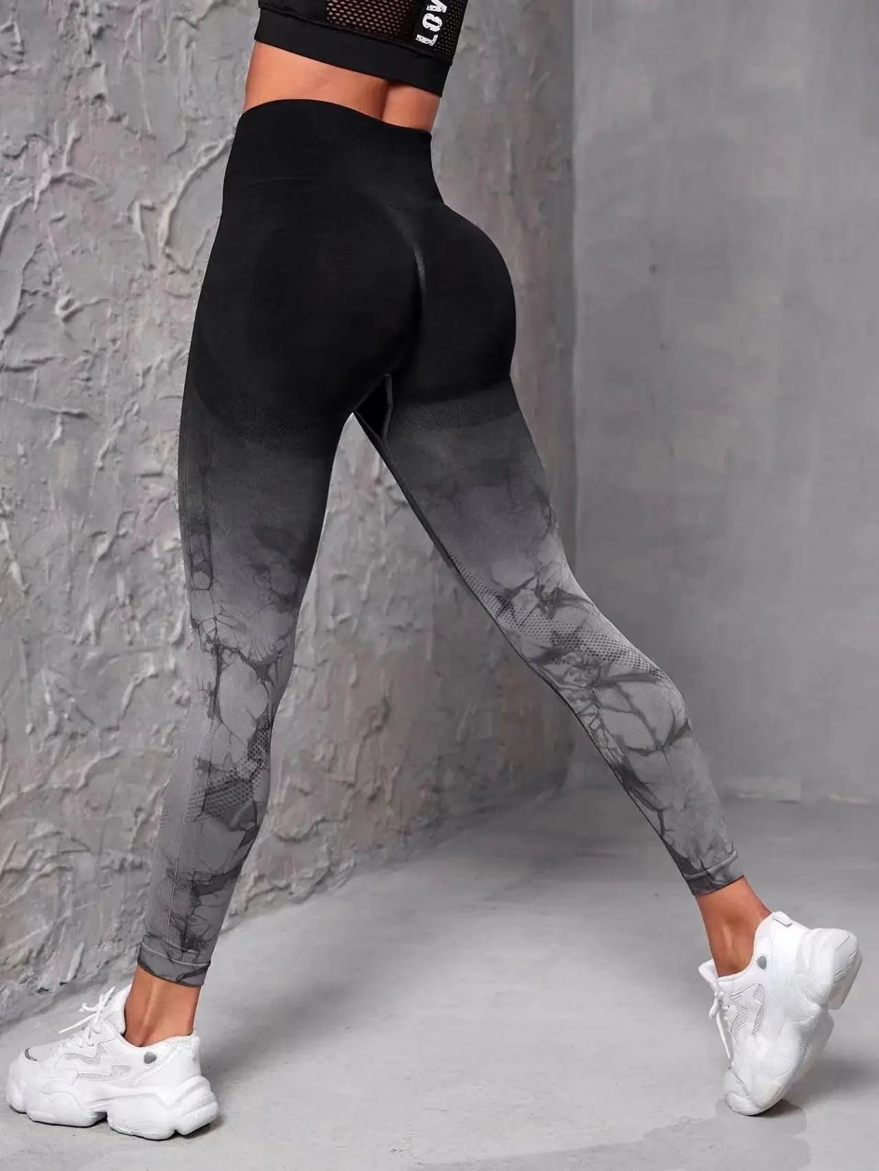 High Waist Gym Workout Scrunch Butt Running Leggings