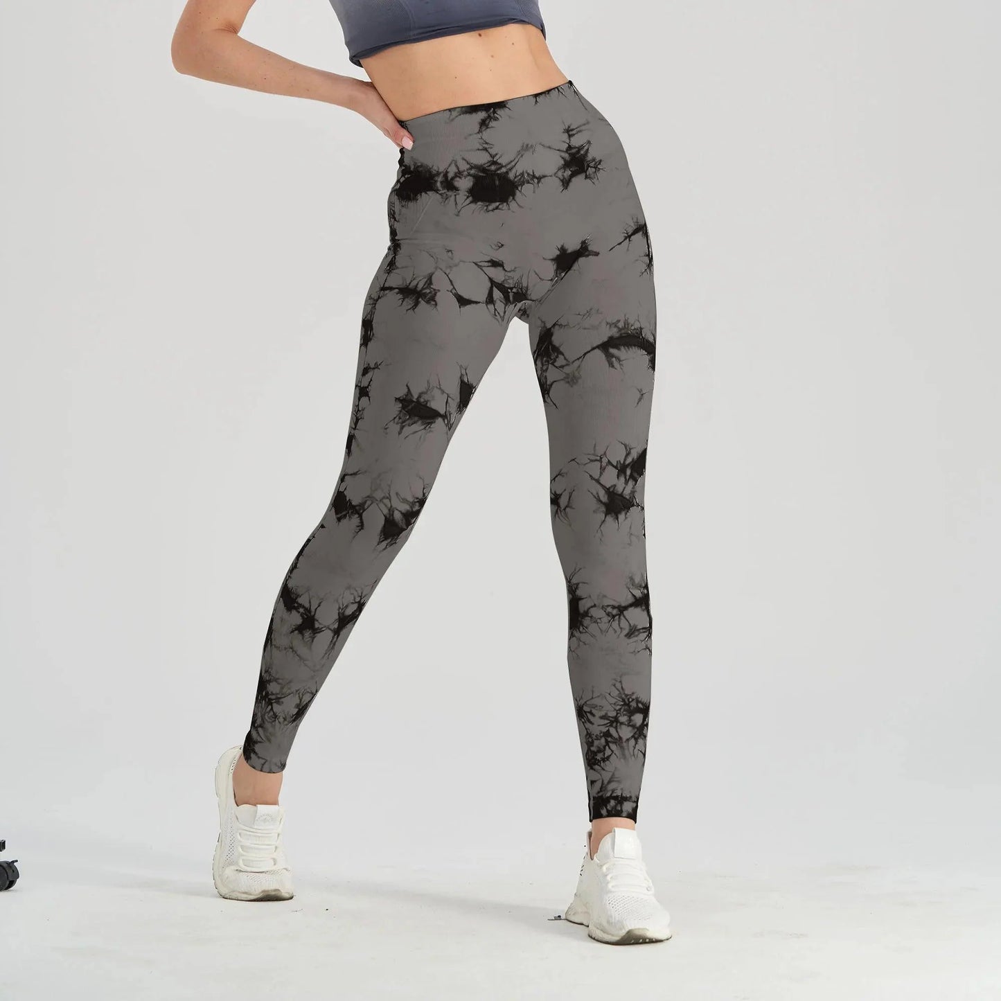 High Waist Push Up Gym Tights Tummy Control Workout Sport Fitness Leggings
