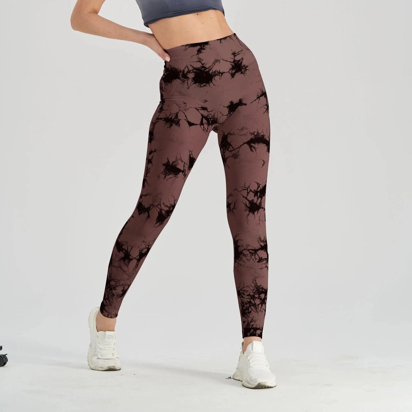 High Waist Push Up Gym Tights Tummy Control Workout Sport Fitness Leggings