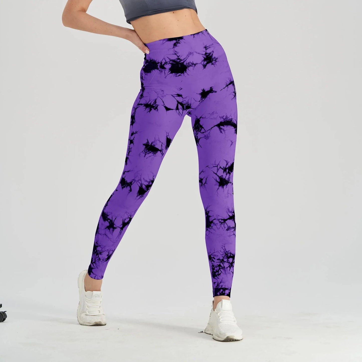 High Waist Push Up Gym Tights Tummy Control Workout Sport Fitness Leggings
