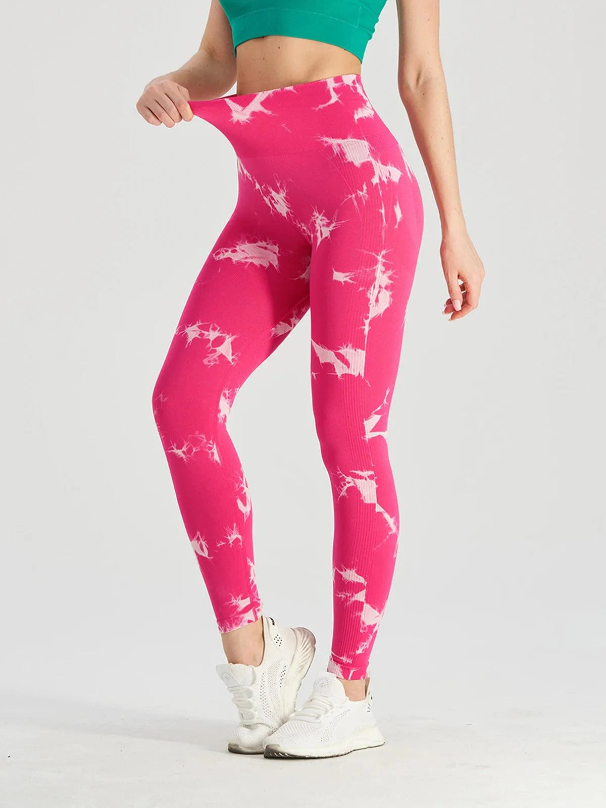High Waist Push Up Gym Tights Tummy Control Workout Sport Fitness Leggings