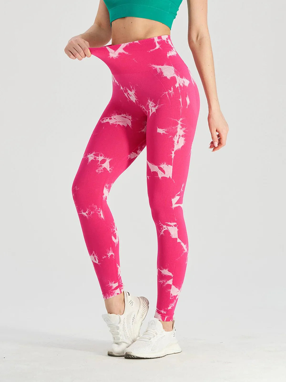 High Waist Push Up Gym Tights Tummy Control Workout Sport Fitness Leggings