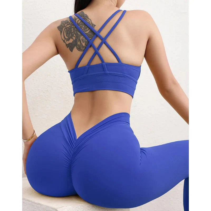High Waist Sports Leggings Fashion Hip Lifting Running Yoga Pants