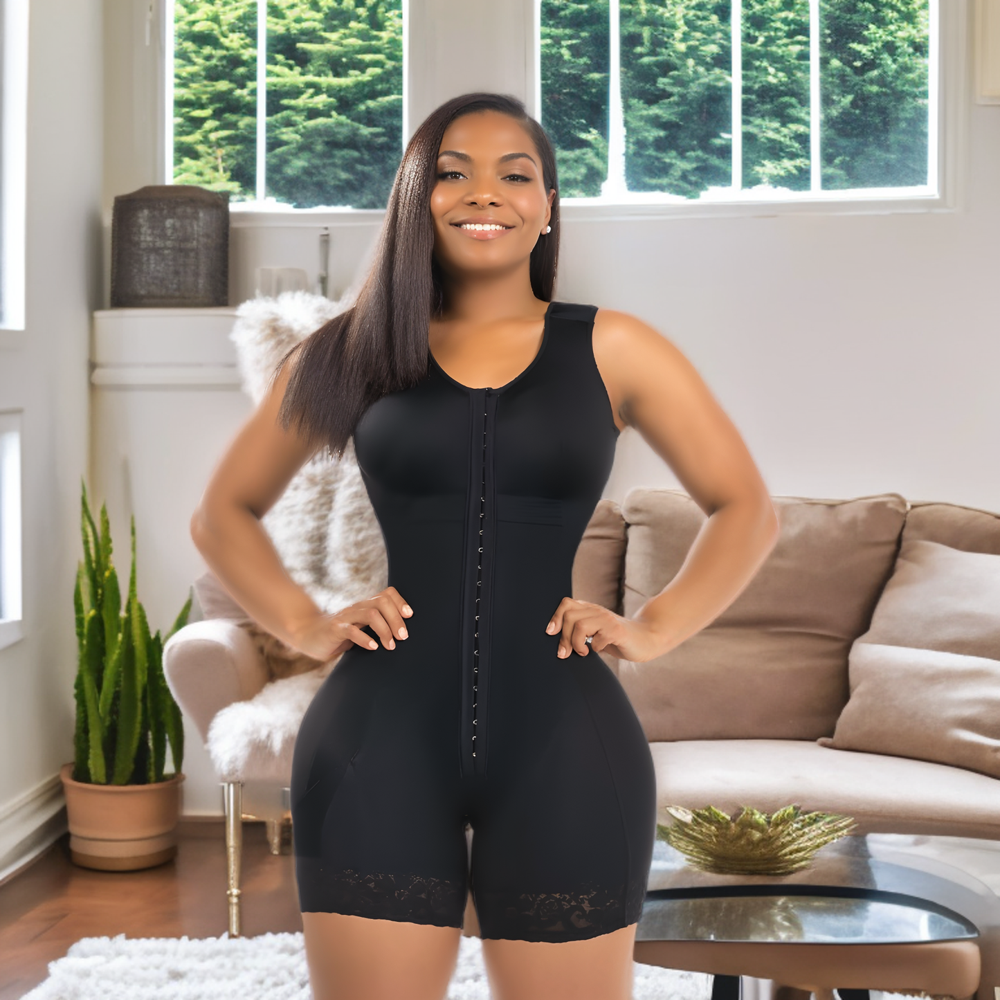 ComfortFit: Butt Lifter Postpartum Girdle BBL Bodysuit