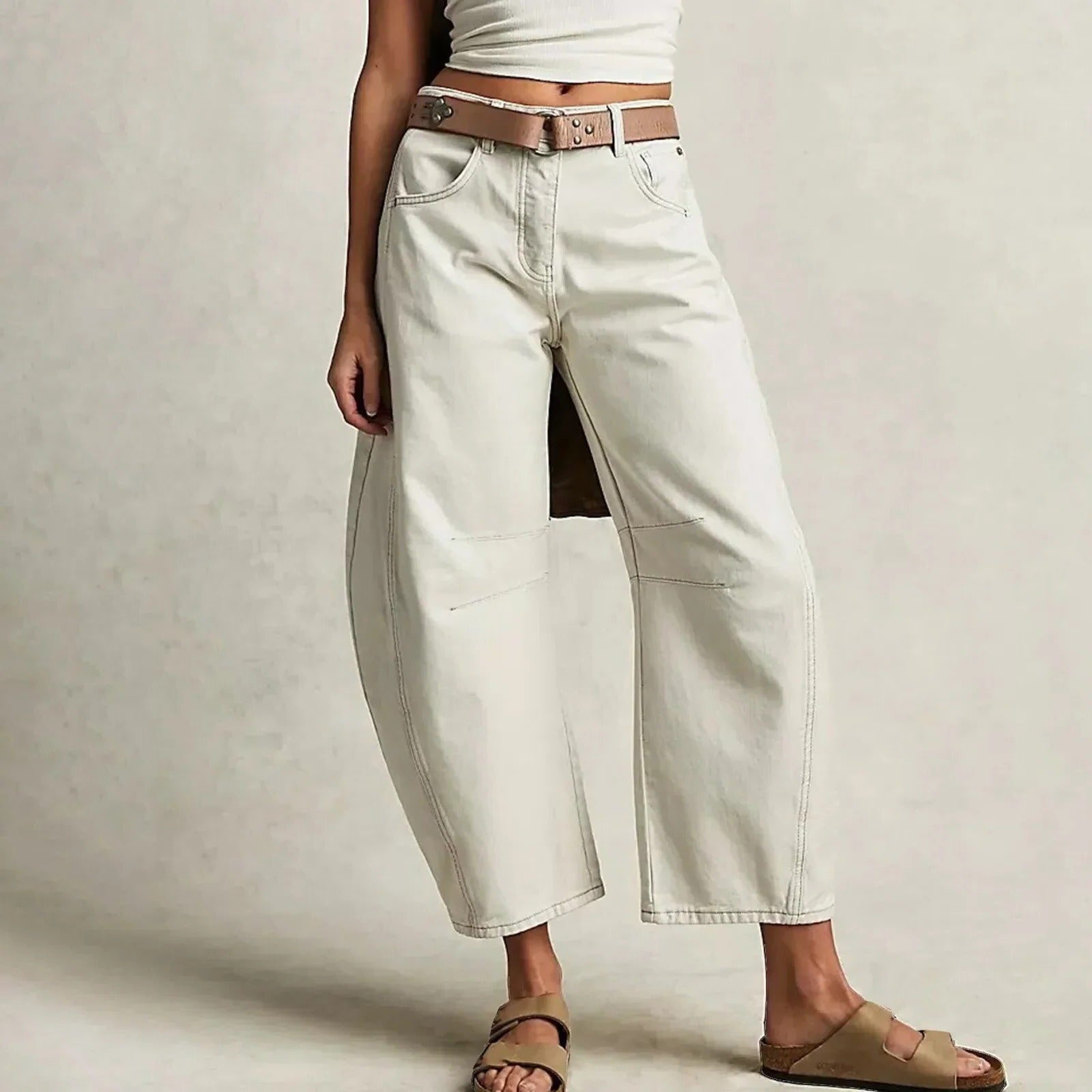 Wide-Leg Jeans
