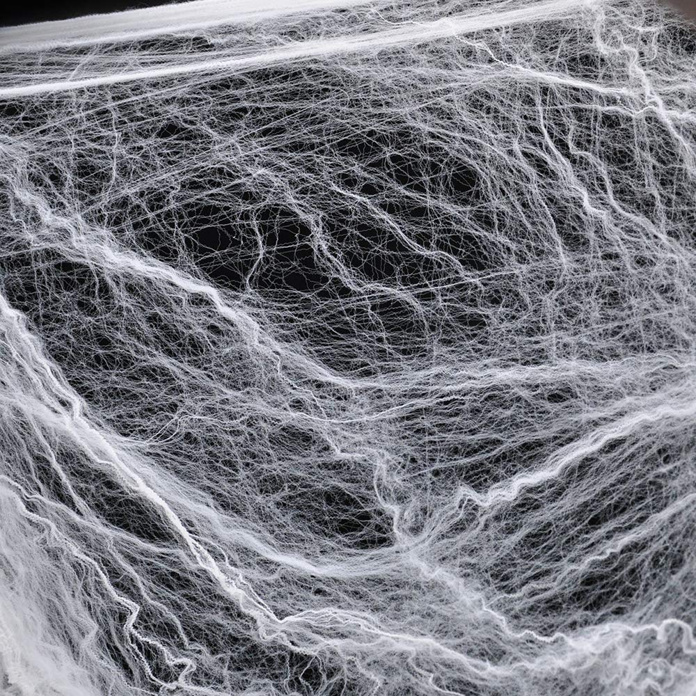 Giant Spider Web Set With 5 Ft Spider Halloween Decoration – Ventayo