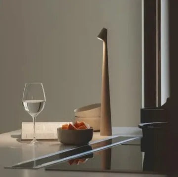 مصباح مزاجي بتصميم اسكندنافي بسيط، LED