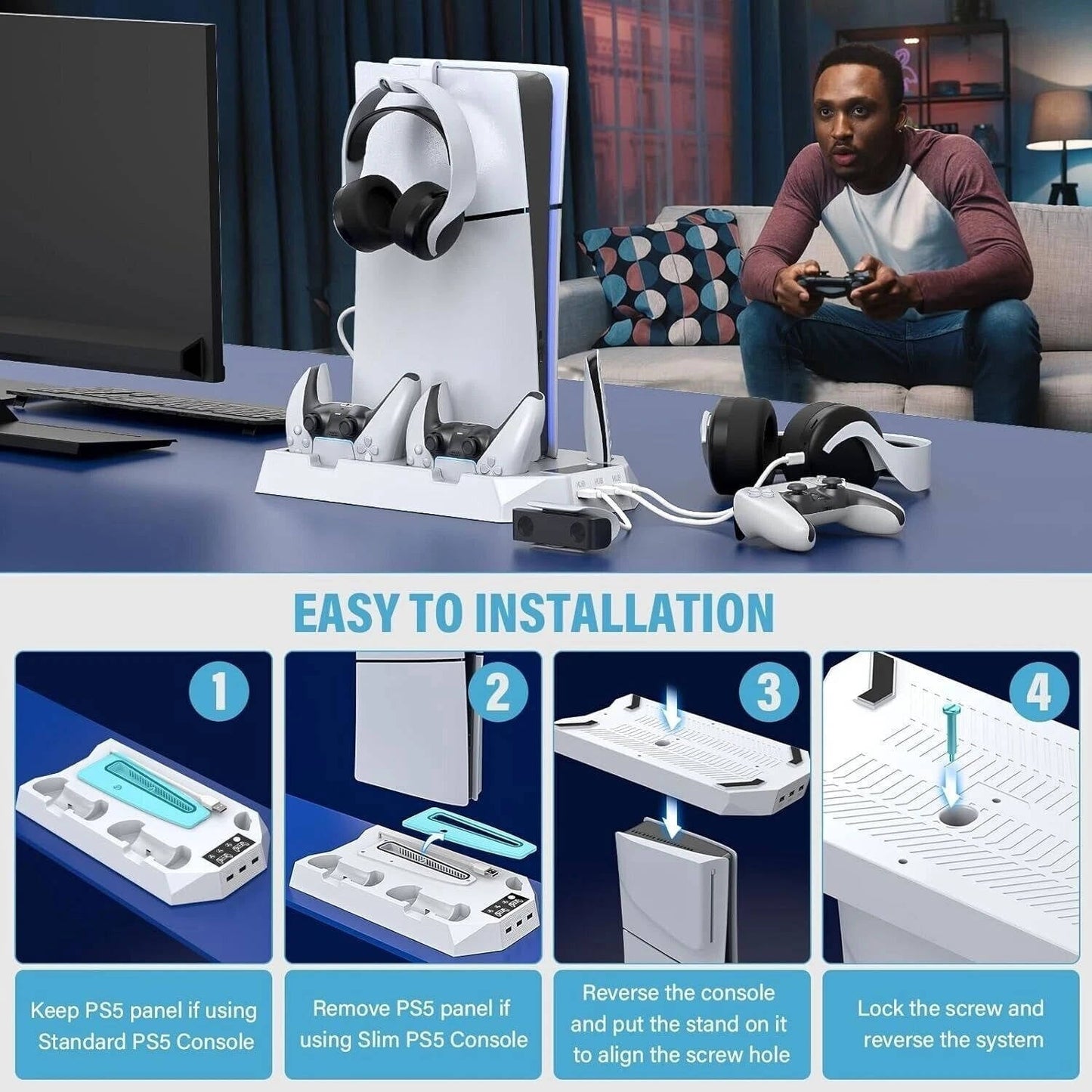 PS5 Cooling Stand
