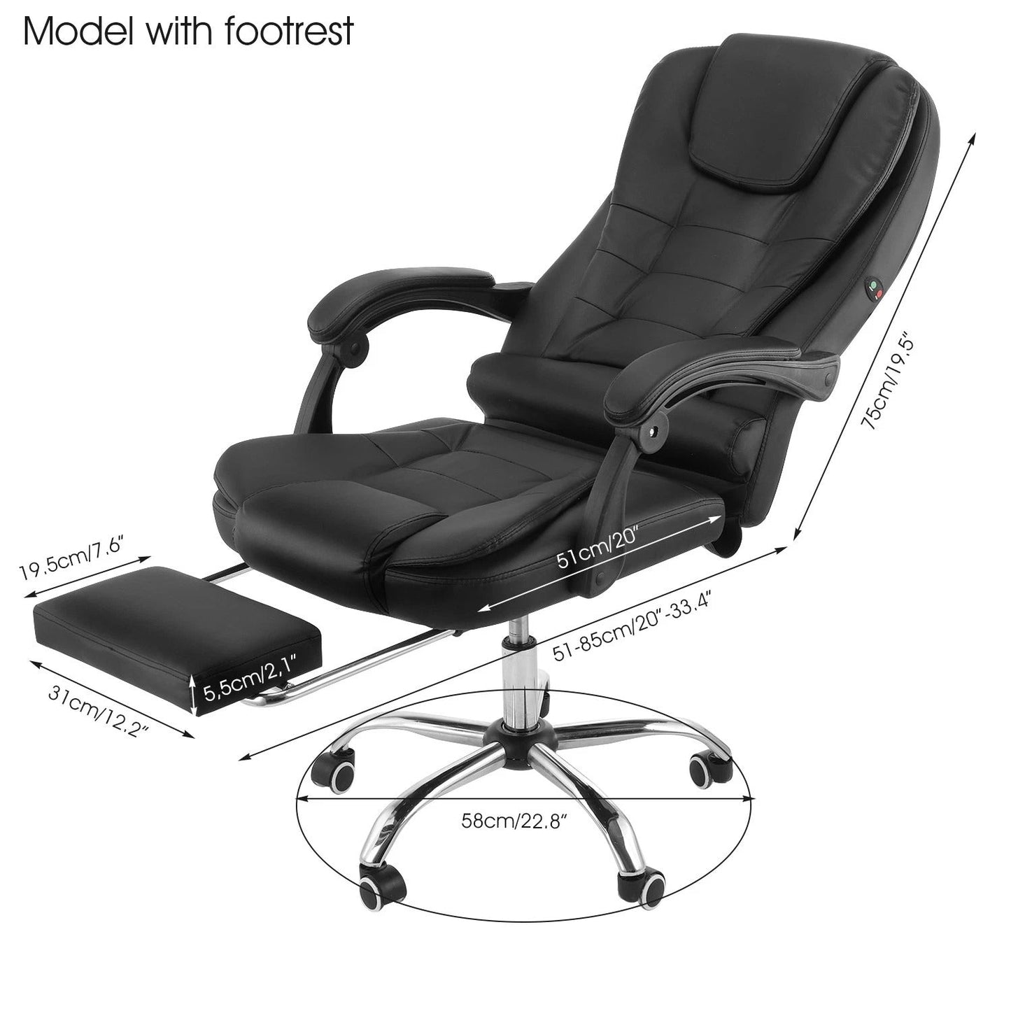Office Chair with Massage