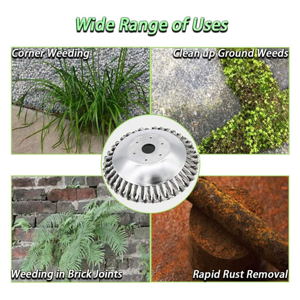 Carbon Steel Weed Brush For Trimmer