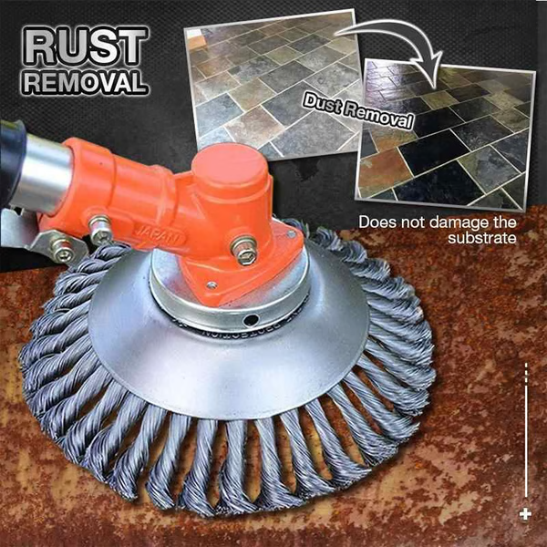 Carbon Steel Weed Brush For Trimmer