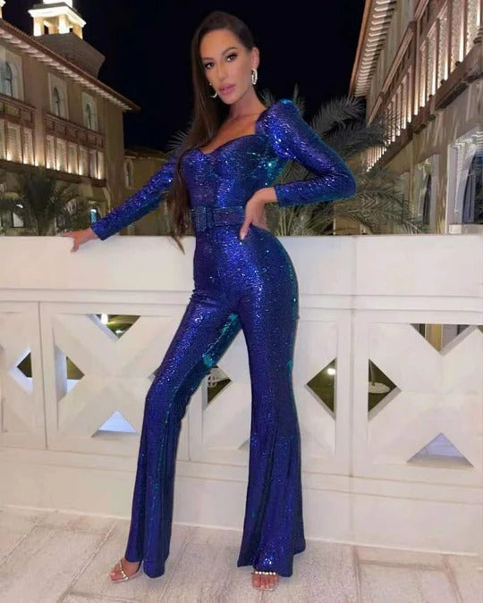 long-sleeve-sequin-jumpsuit