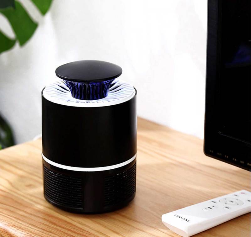 Electric Mosquito Trap & LED Fly Zapper – USB Powered Insect Killer with Violet Light & Silent Suction Fan