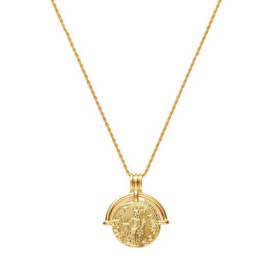 Roman Vintage Coin Necklace