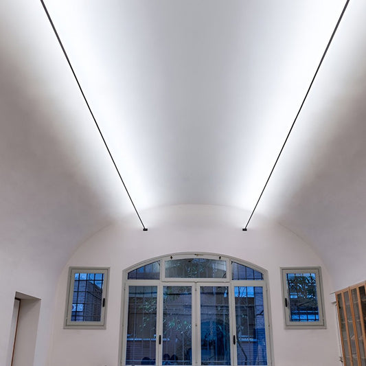 Luces de tira LED giratorias Luz lineal de techo