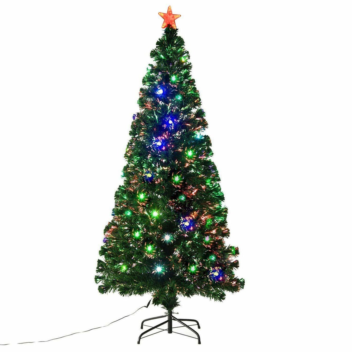 Large Premium Winter Wonderland Pre Lit Artificial Christmas Tree
