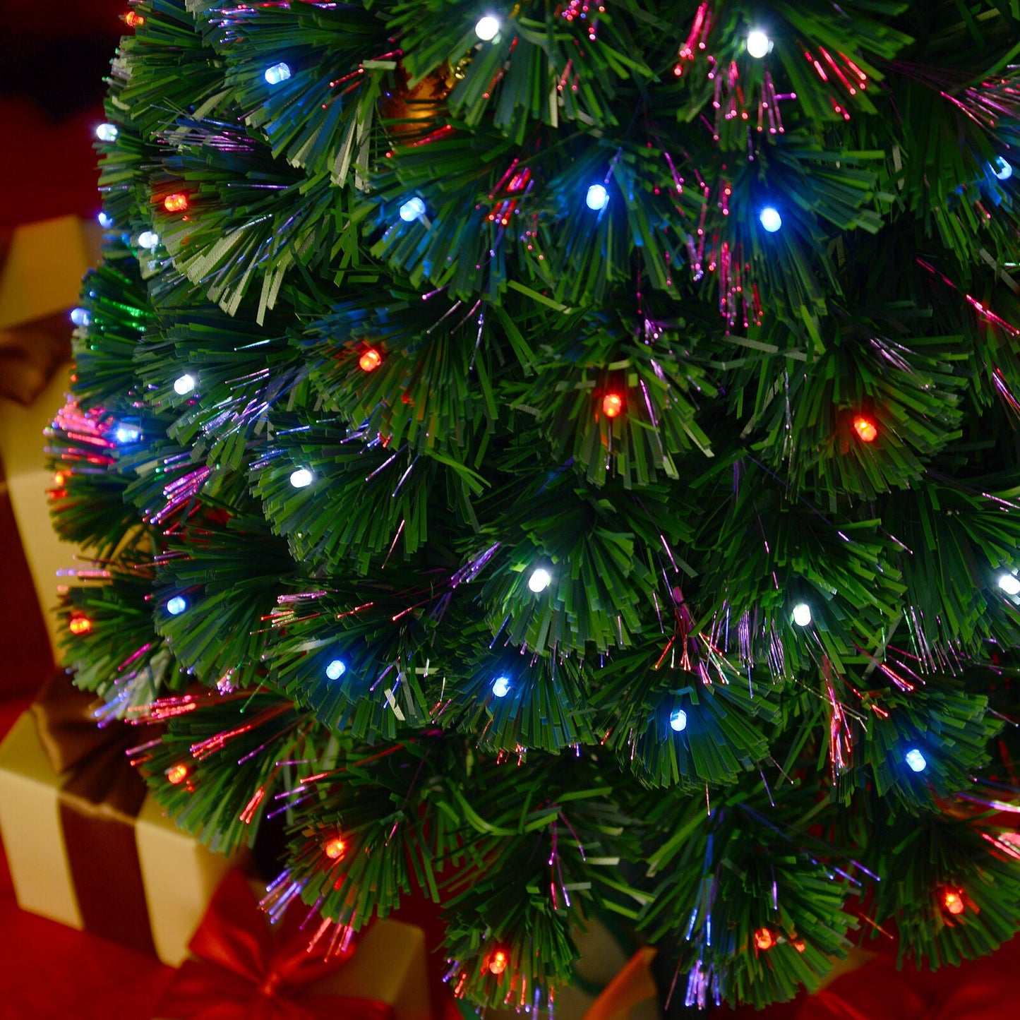 Large Premium Winter Wonderland Pre Lit Artificial Christmas Tree
