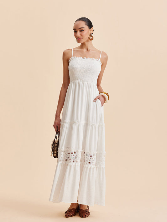 Vestido camisola fruncido