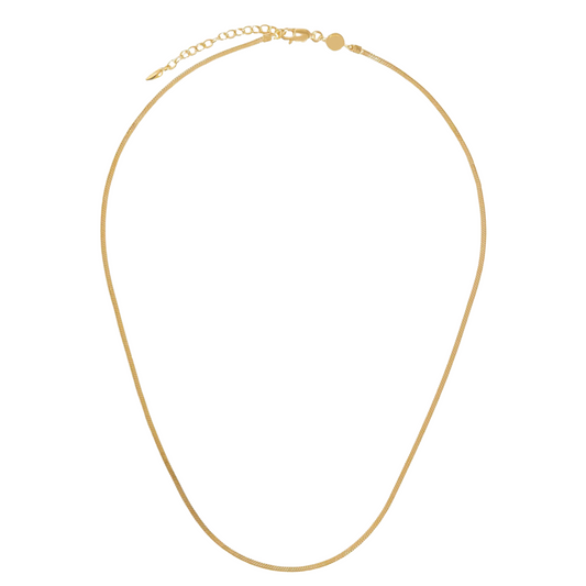 Square Snake Chain Necklace
