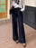 Jeans de mezclilla de pierna ancha