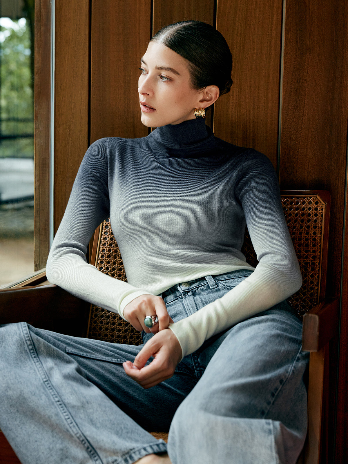 wool-blend-ombre-slim-knit-top