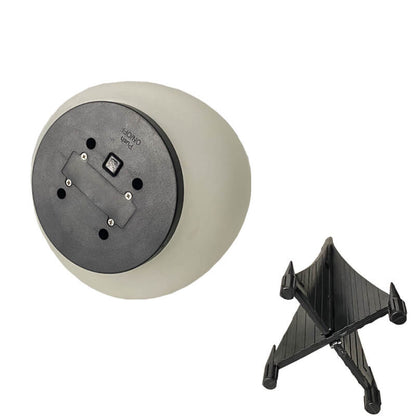 Luz de vidrio para paisaje exterior LED de guijarro solar ABS arenado