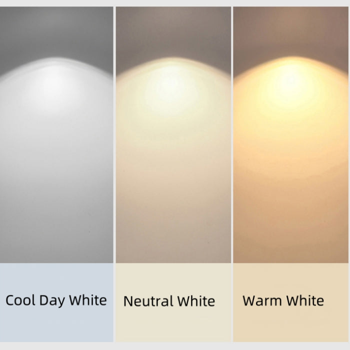 Contemporary Metal Semi-Flush Mount LED Ceiling Light