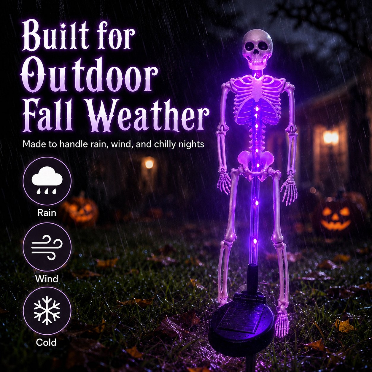 NightFright – LED Skeleton Yard Decor