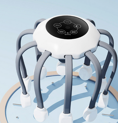 Smart elektrisk huvudmassager bläckfisk