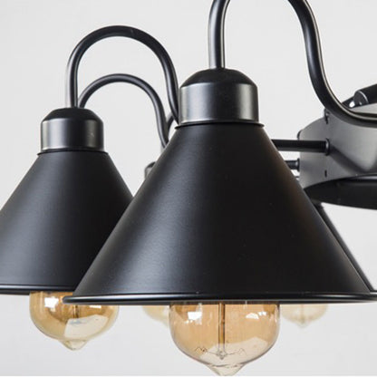 Vintage industriële hanglamp kroonluchter verlichting