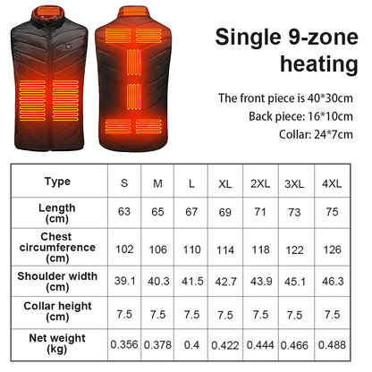 Unisex Heated Vest