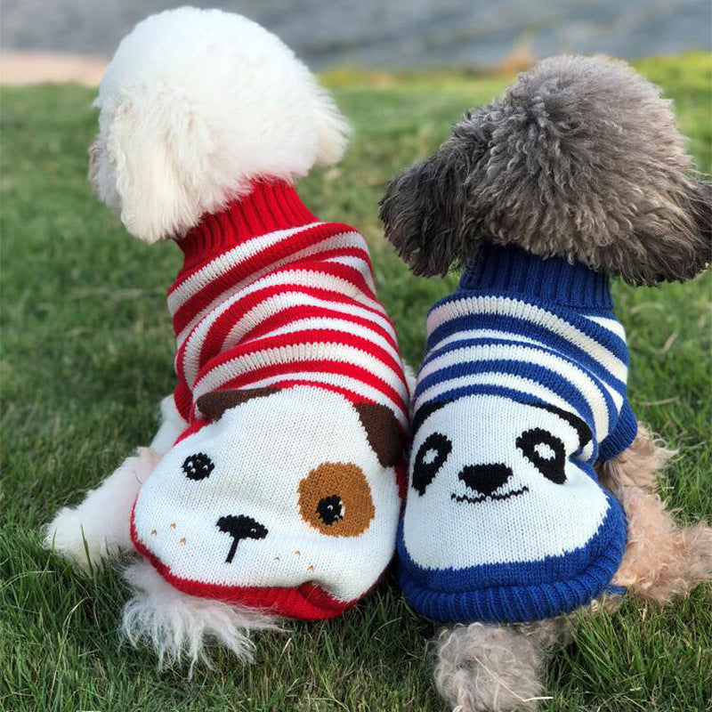 Petit pull pour chien en laine
