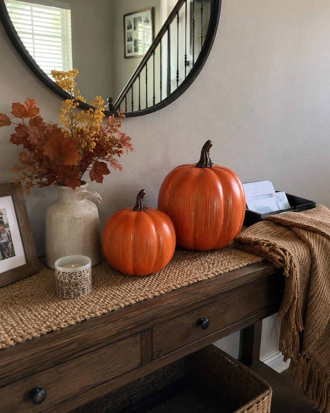 Decorative Twinkling Glass Pumpkin Light – Ventayo
