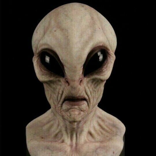 Alien Invasion - Silicone Mask For Pranks & Parties