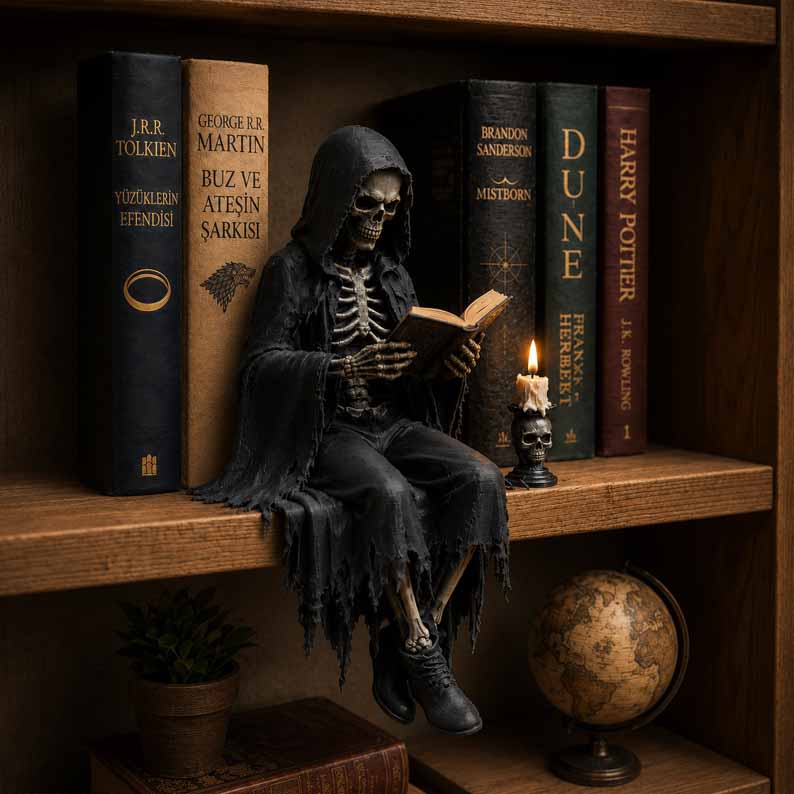 "My Happy Place" Gothic Figure – Ventayo