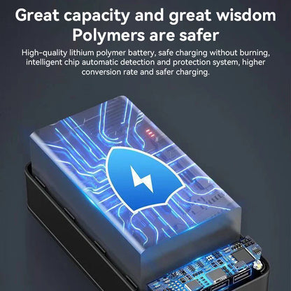 100000mAh Large Capacity Power Bank Mobile Phone Super Fast Charging Mobile Power Tablet Mobile Computer External Power Supply