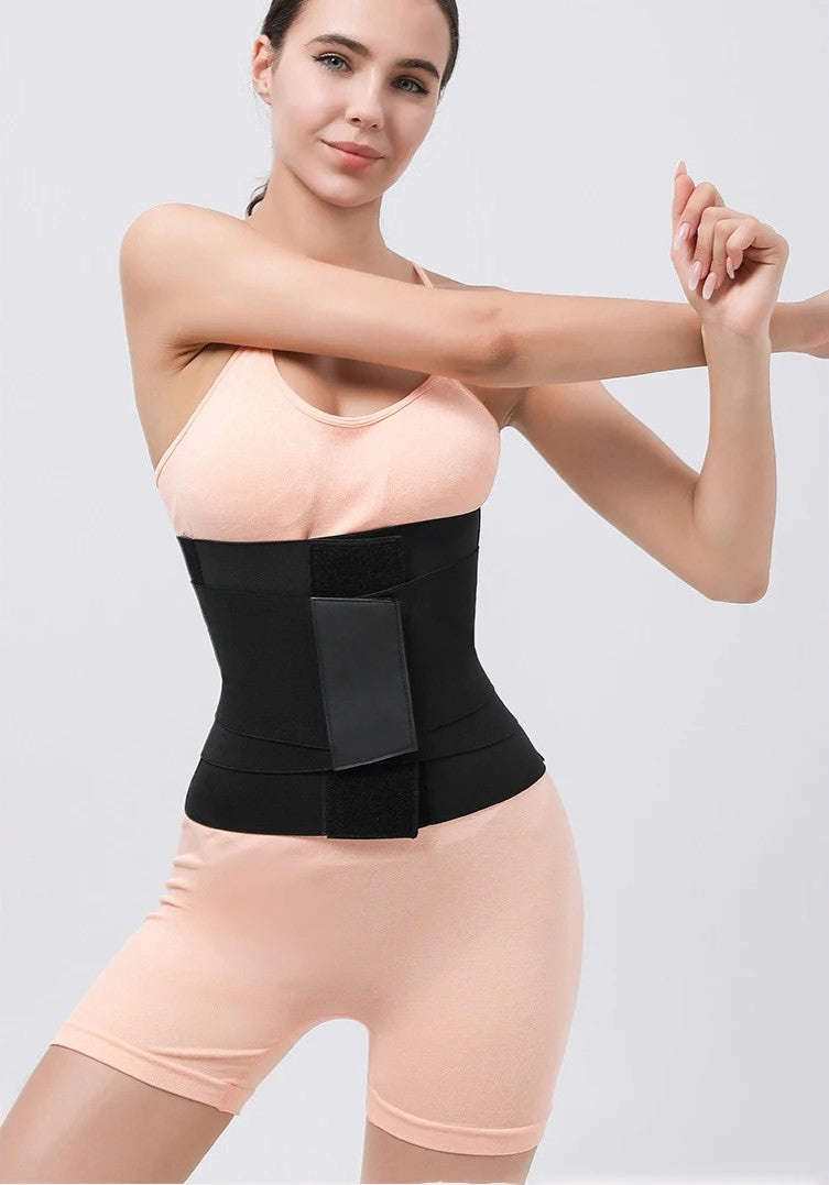 SculptFit Triple Layer Waist Trainer with Lumbar Support for Sculpting