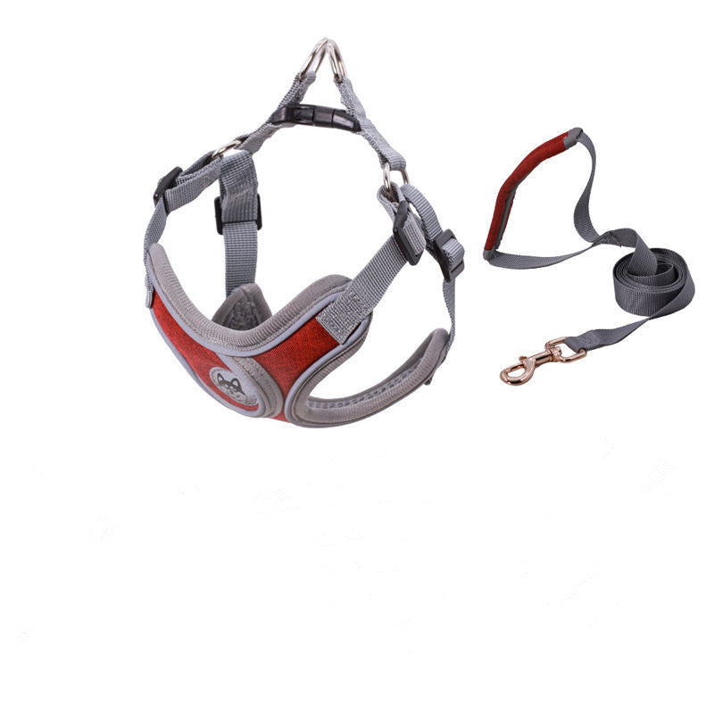 Pet Strap Harness and Traction Rope