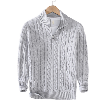Winter Outfit – City Walk | Men's Sweater & Trousers Outfit Bundle – Stylish & Warm