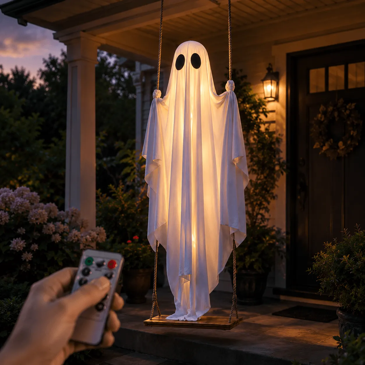 SwingSpook – 5FT Hanging Ghost Decor